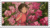 stamp of Chihiro from Spirited Away